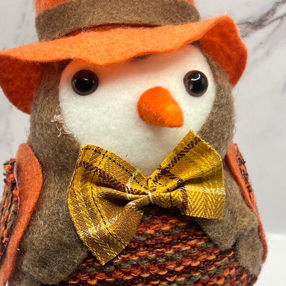 Autumn fall harvest fabric bird - Picture 5 of 6